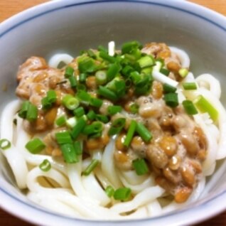 納豆うどん